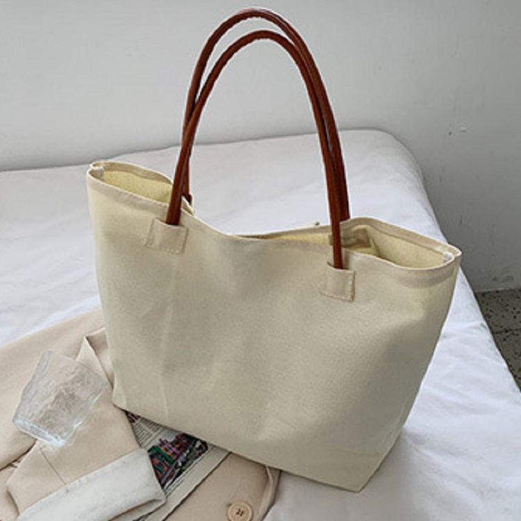 Creative Design Custom Design Cotton Canvas Designer Tote Canvas Bag Tote Shopping Bag(图5)