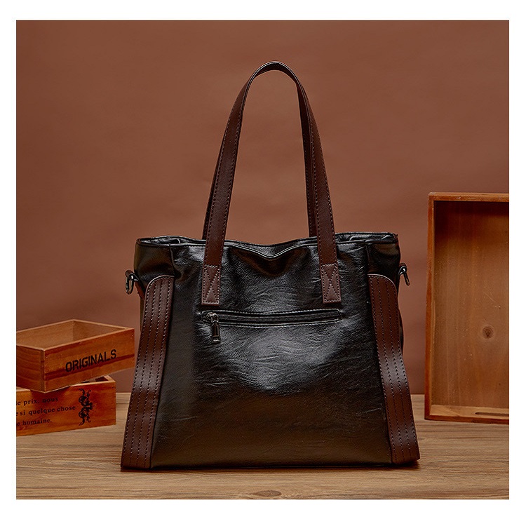 High Quality Fashion Style Soft And Simple Handbags Luxury  Bag New Fashion Bag for Women(图3)
