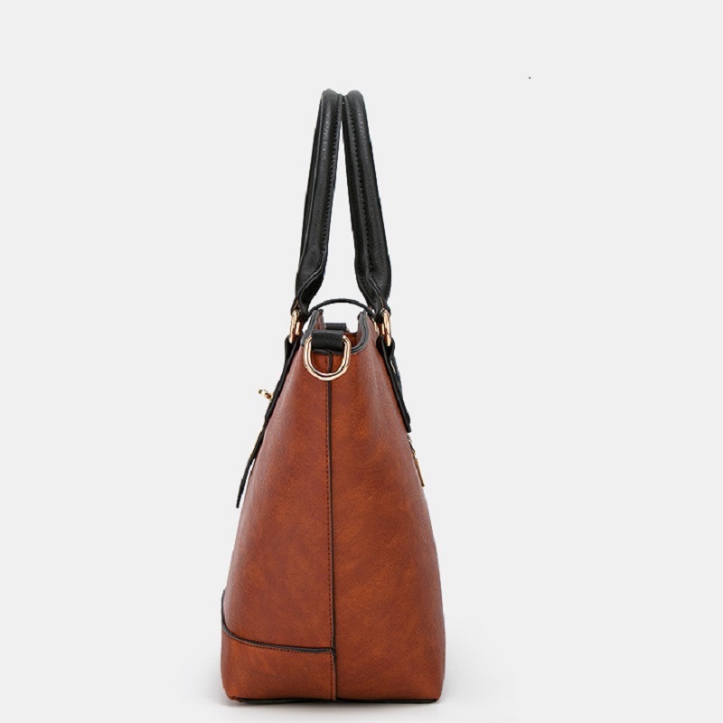 New Style High quality Tote Purse Package Bags High quality Unique Women PU Leather Fashion Trends L(图2)