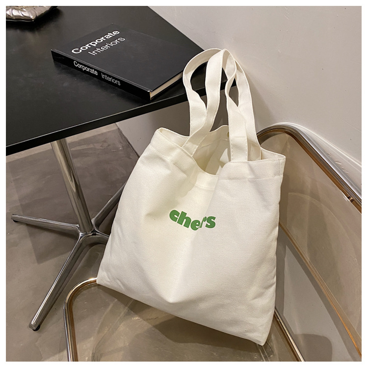 Custom Eco Friendly Shopping Grocery Reusable Cotton Canvas Tote Bag Canvas Designer Tote Bag(图5)
