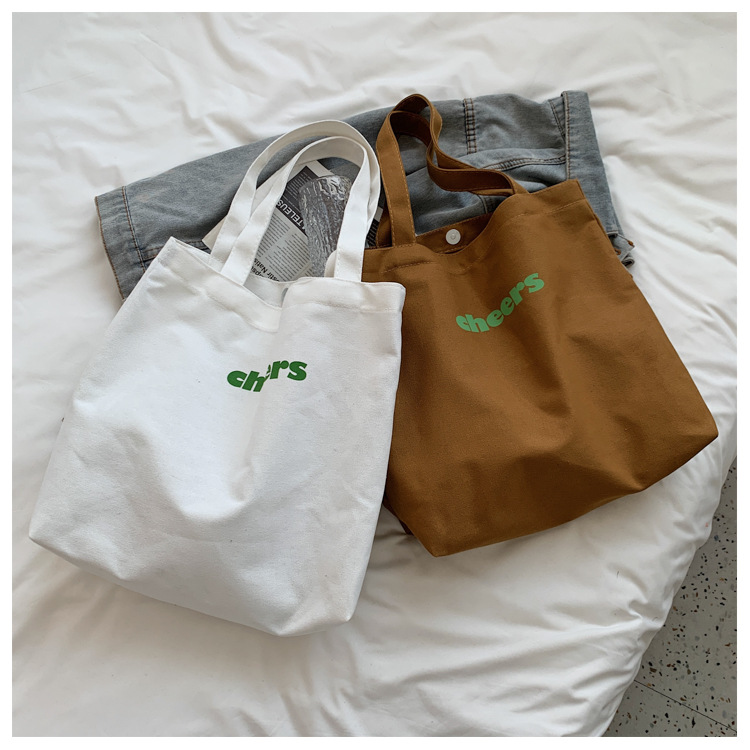 Custom Eco Friendly Shopping Grocery Reusable Cotton Canvas Tote Bag Canvas Designer Tote Bag(图2)