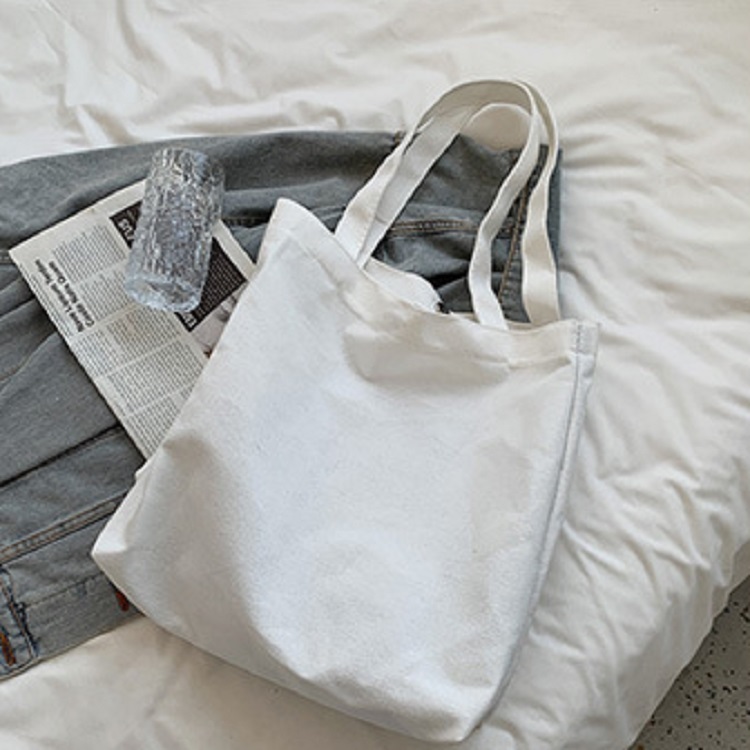 定制环保购物可重复使用棉帆布手提袋帆布设计师手提袋(图4)