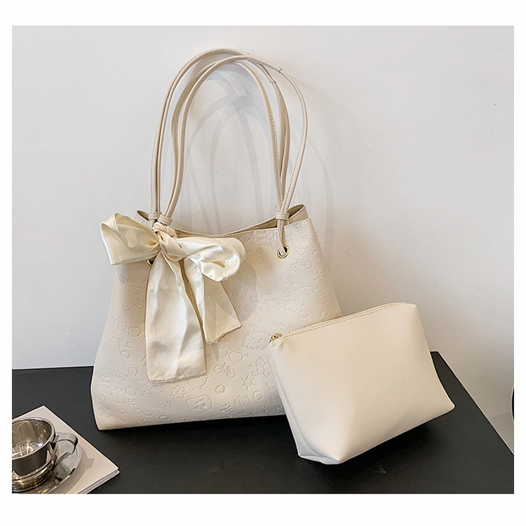 Ladies Pu Leather Shoulder Tote Handbag Satchels Purse Bag for Women with Inside Pockets China Manuf(图1)