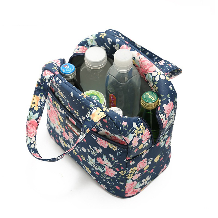 Custom Portable Insulated Cooler Designer Lunch bag Heated Food Crossbody Delivery Bag New Portable (图4)