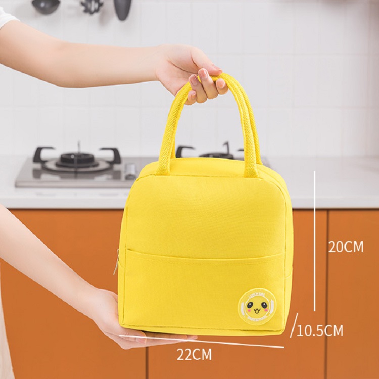 Food Delivery Waterproof Cooler Bag High Quality Oxford Lunch Bag Small Cooler Thermal Kids(图1)