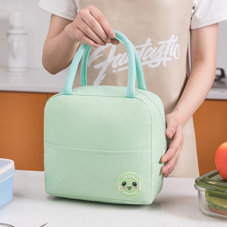 Food Delivery Waterproof Cooler Bag High Quality Oxford Lunch Bag Small Cooler Thermal Kids(图2)