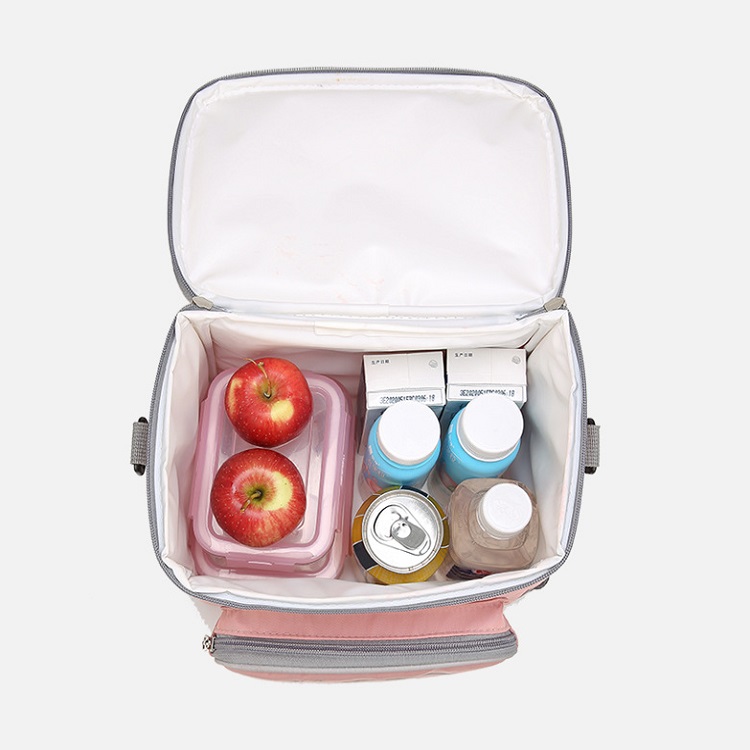 Large Picnic Bag Designer Adjustable Shoulder Strap Insulated Lunch Bag Personalized Travel School C(图6)