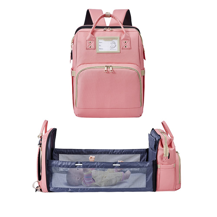 Mother and Baby Package Hot Classic Large Capacity Shoulder Mother Bag Mommy Travel Backpack with Be(图5)