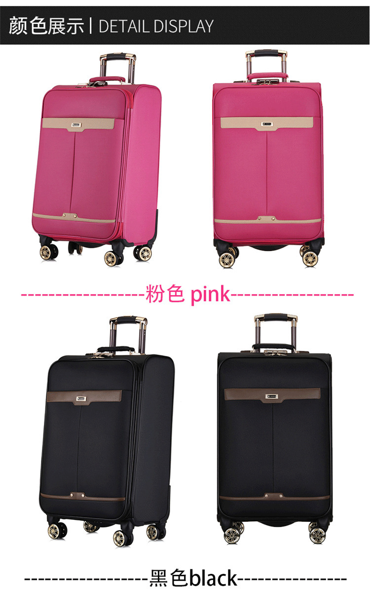 Large Capacity Luggage Traveling Bags with Wheels Trolley Shopping Cart Bag(图5)
