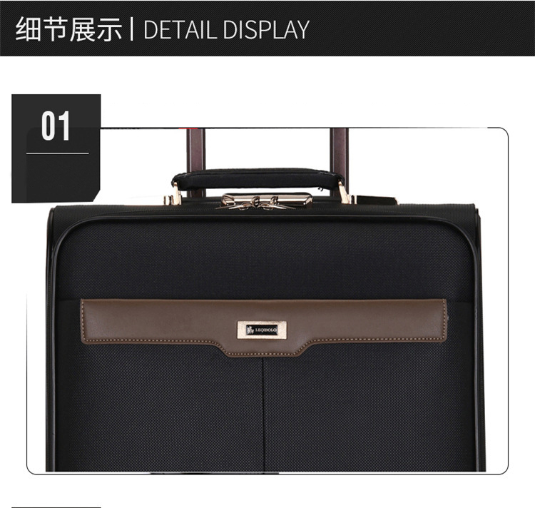 Large Capacity Luggage Traveling Bags with Wheels Trolley Shopping Cart Bag(图8)