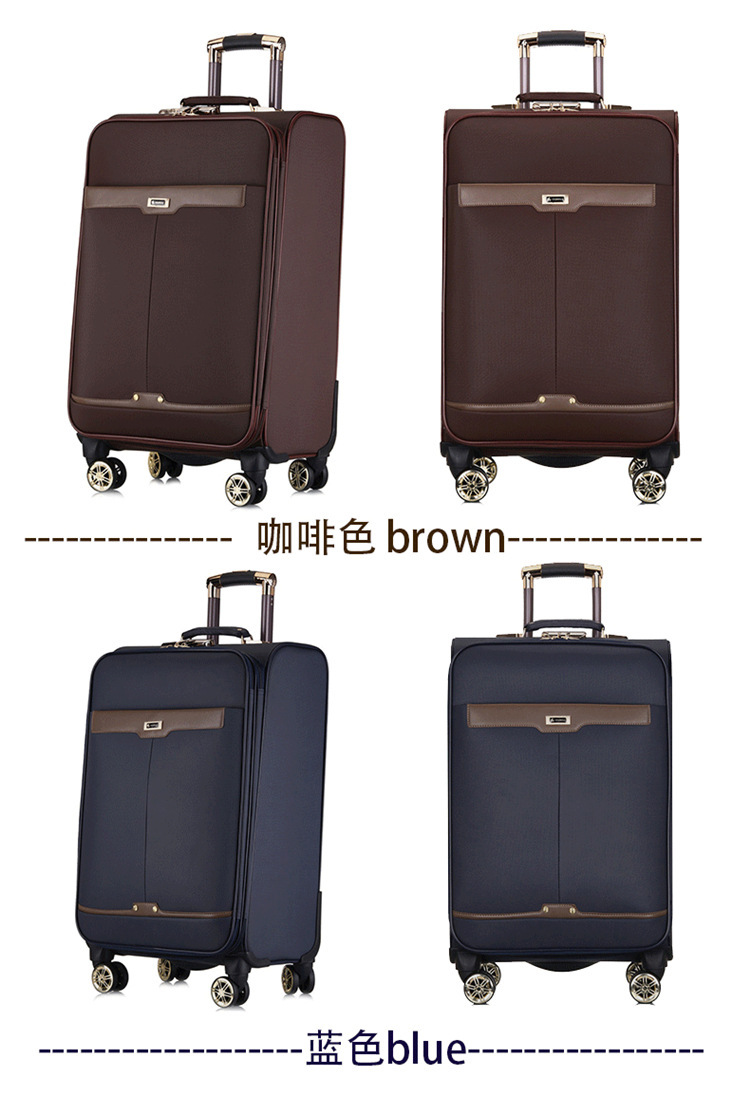 大容量行李旅行袋带轮手推车购物车包(图6)