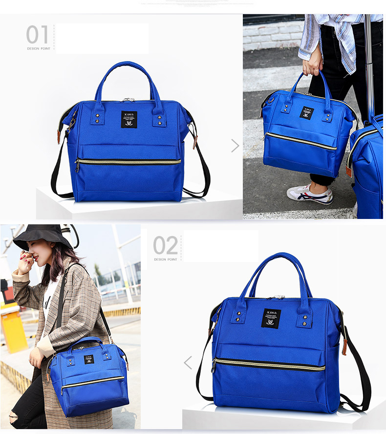Students School Trolley Bags Large Luggage Bag Colorful Women Wheel Suitcase Bag(图4)