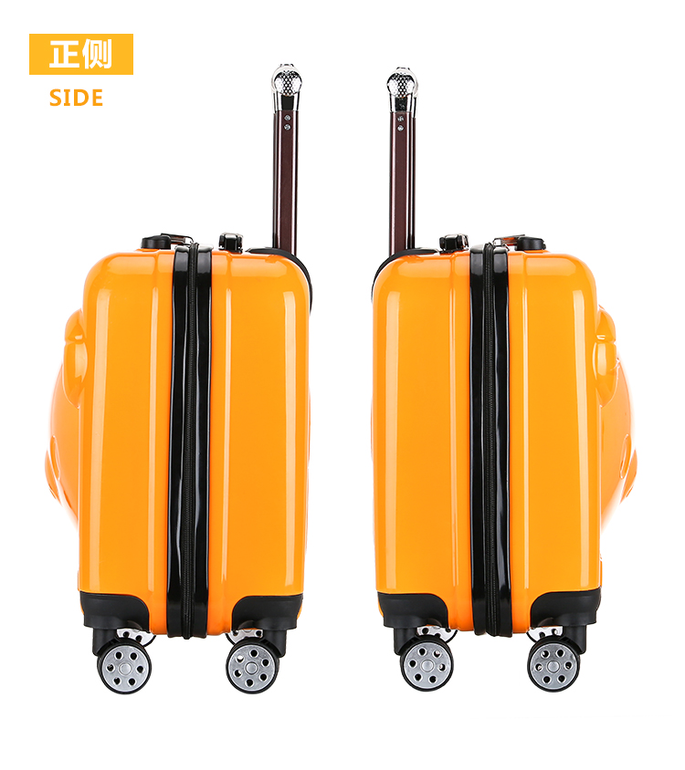 Print Kids Travel Carry On Trolley Bag Lightweight Luggage Best 4 Wheels Small Suitcase(图5)