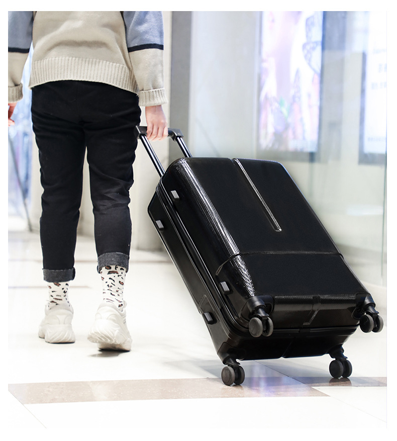 高品质新设计行李拉链袋旅行购物学校随身拉杆包手提箱(图2)