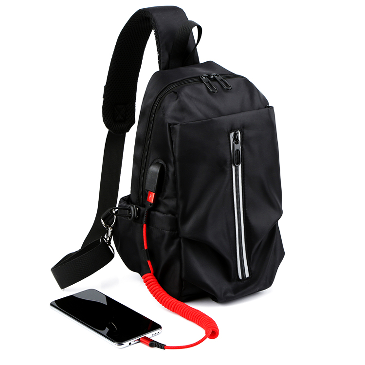 大容量休闲学生书包背包男士多功能旅行背包(图20)