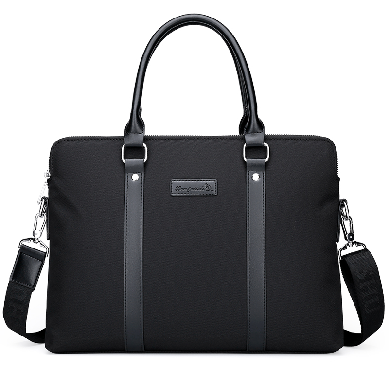 时尚男士公文包手提包大容量笔记本电脑包商务包(图4)