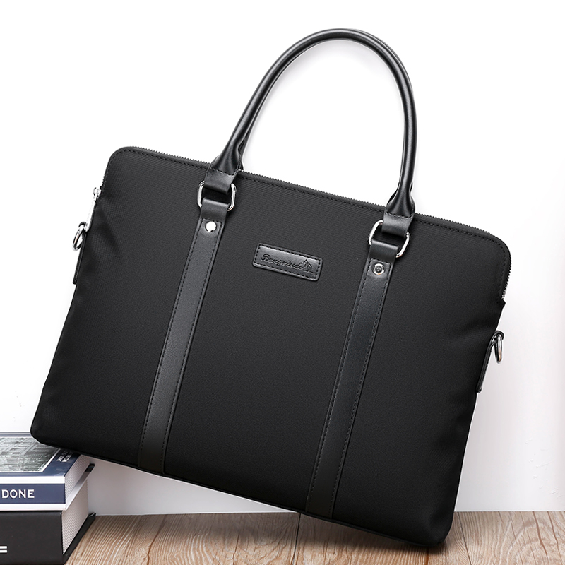 时尚男士公文包手提包大容量笔记本电脑包商务包(图12)