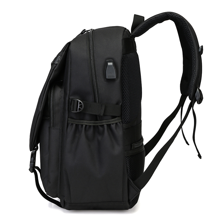 Nylon school laptop bag anti-theft backpack shoulder bag for men(图1)