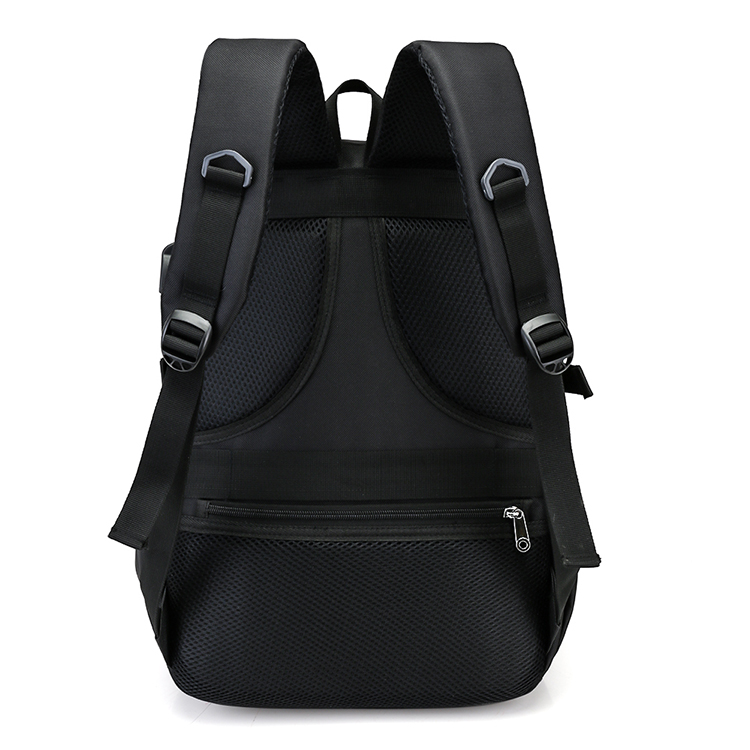 Nylon school laptop bag anti-theft backpack shoulder bag for men(图2)