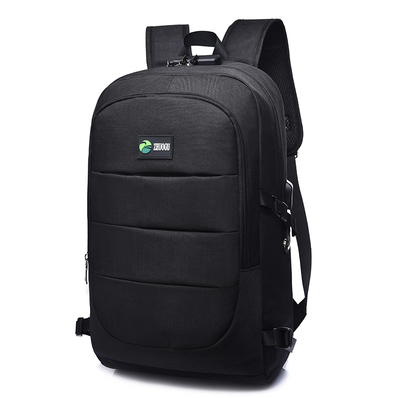 Anti-theft USB charging men briefcase notebook bags business laptop backpack(图12)