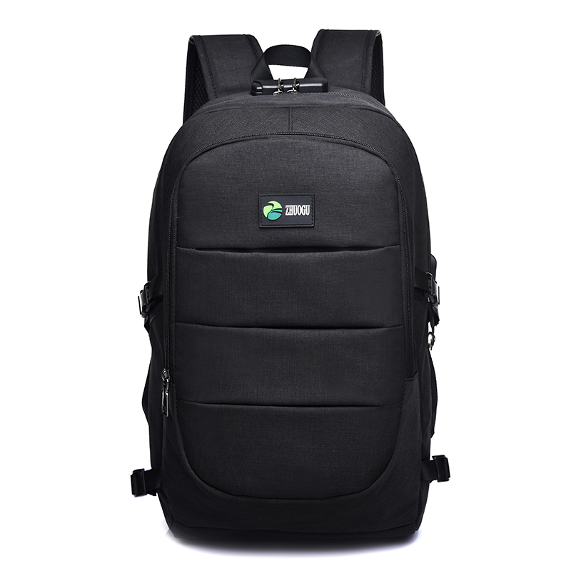 Anti-theft USB charging men briefcase notebook bags business laptop backpack(图11)