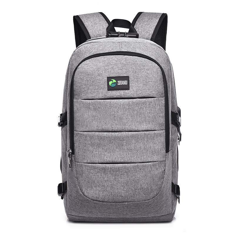 Anti-theft USB charging men briefcase notebook bags business laptop backpack(图3)