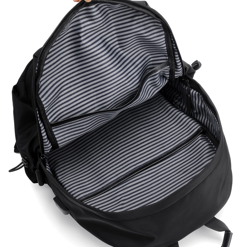 Mens Backpack Trendy Backpack School Bag Large Capacity Travel Waterproof backpack(图2)
