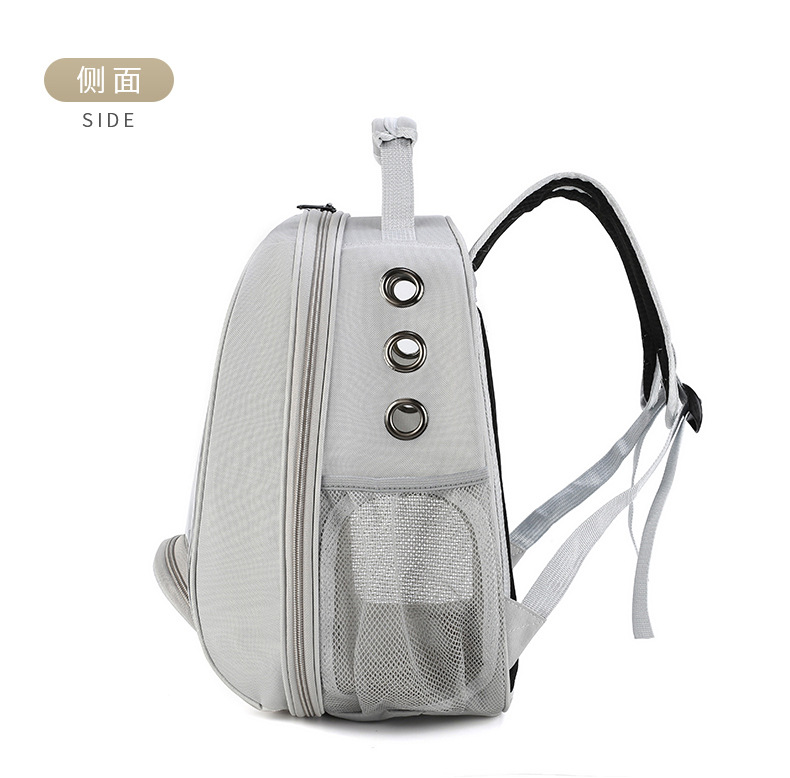 Customized Canvas Pet Backpack Dog Outing Bag Carrying Bags For Dogs Cats Travel Carries Bag(图8)