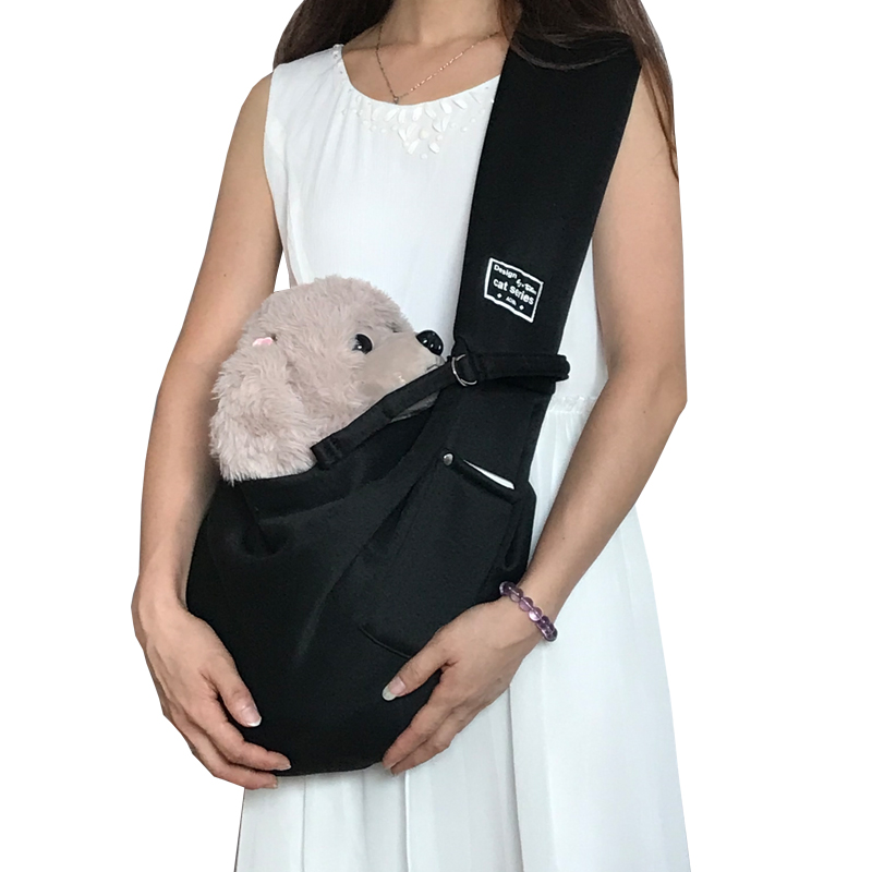 Outdoor Custom New Designer Pet Sling Carrier Shoulder Bag Pet Dog Sling Dog Carrier Bag Cat Carryin(图2)