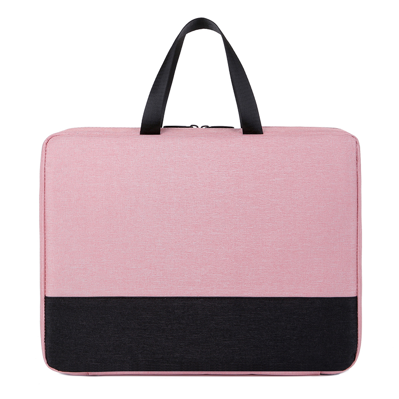 Fashionable Men Woman Briefcases Handbag Large Capacity Laptop Bag Business Executive  (图2)