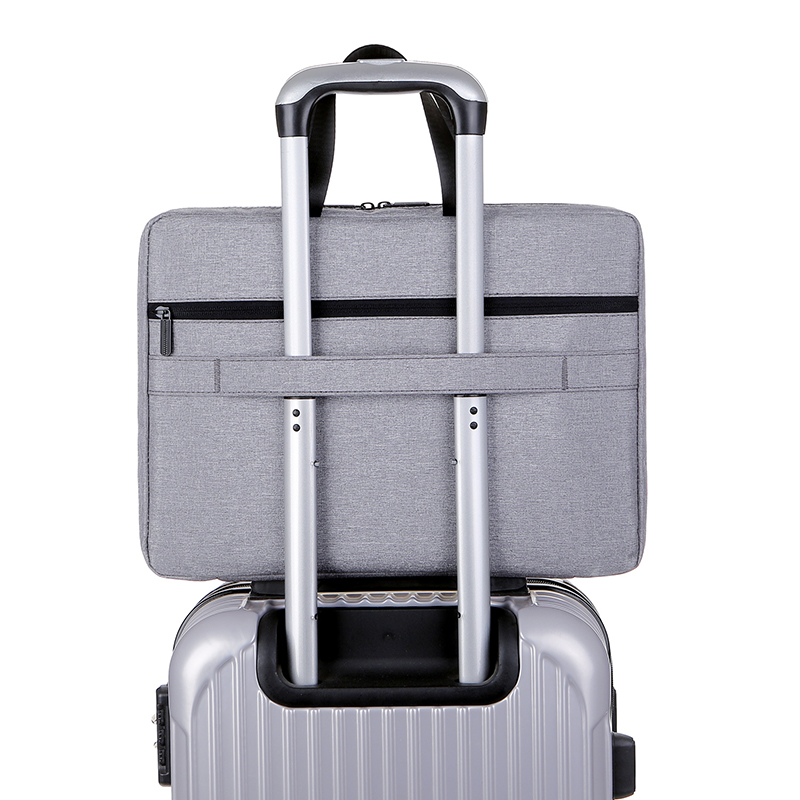 Fashionable Men Woman Briefcases Handbag Large Capacity Laptop Bag Business Executive  (图5)
