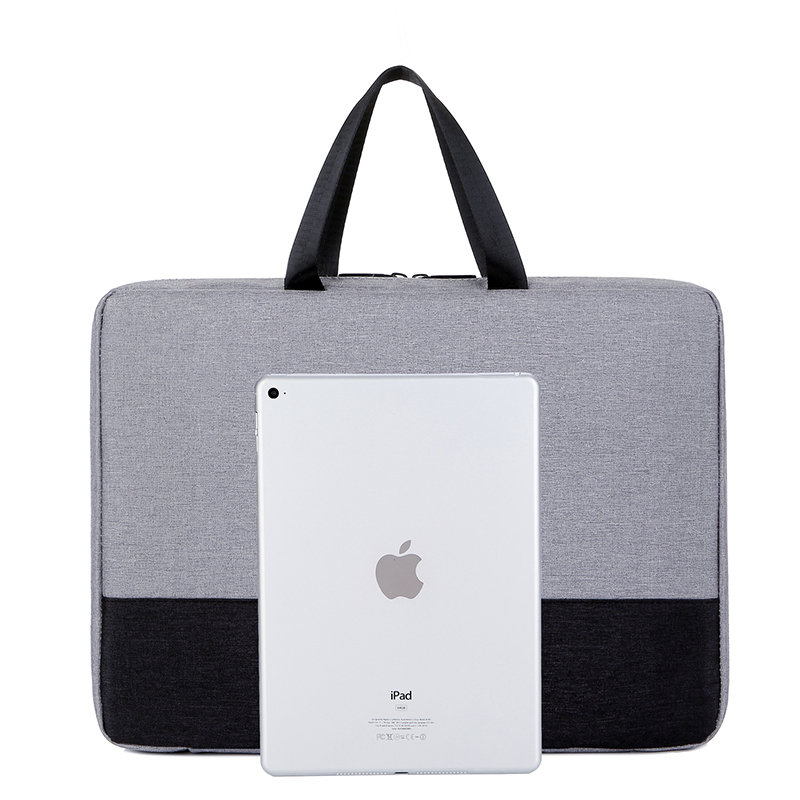 Fashionable Men Woman Briefcases Handbag Large Capacity Laptop Bag Business Executive  (图1)
