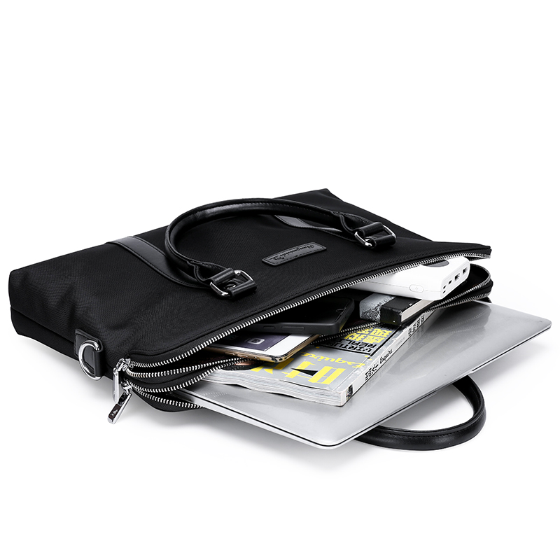 Fashionable Mens Briefcases Handbag Large Capacity Laptop bag Business bag(图1)