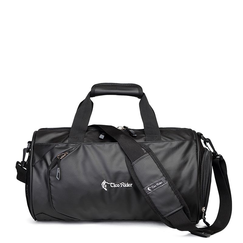 Custom Travel Bag Men Duffel Bag Handbag with Shoe Compartment(图1)