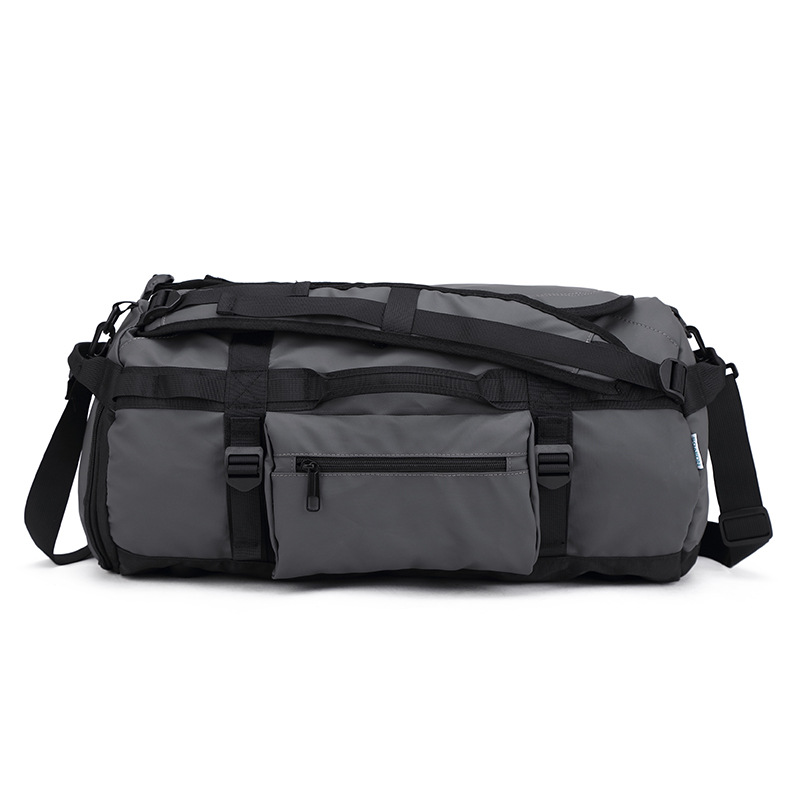 large capacity duffle bags gym men waterproof sports bag travel bag with shoe compartment(图3)