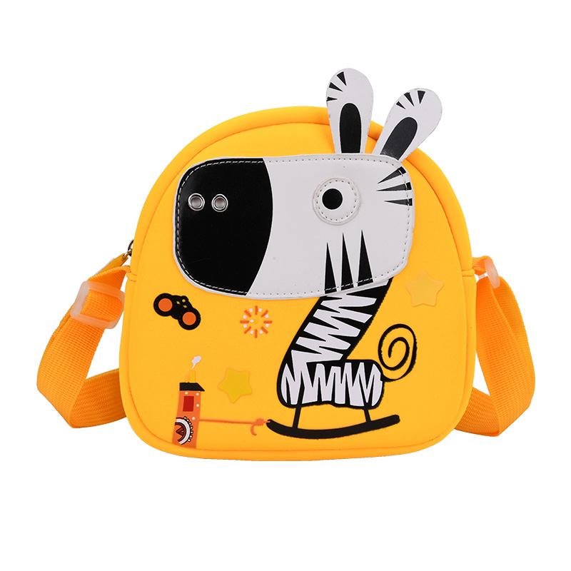 Baby School Bag Animal Prints Unisex Cartoon Kids Backpack School Backpacks Toddler Soft Backpacks G(图8)