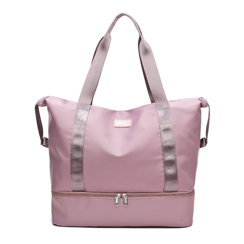 waterproof weekender handbags custom travel bag sports bag gym duffle bag for women(图1)