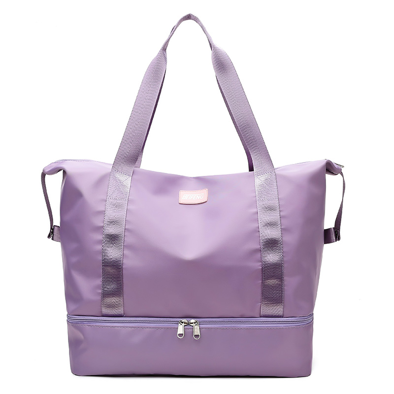 waterproof weekender handbags custom travel bag sports bag gym duffle bag for women(图7)