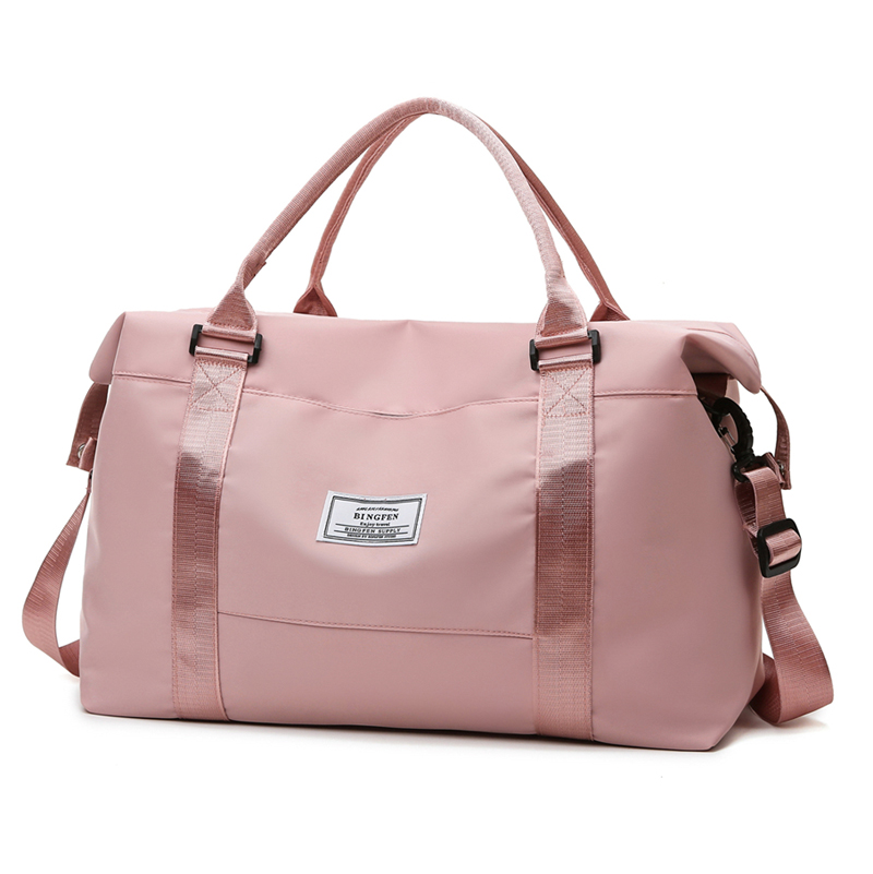 Custom Travelling Duffle Bag Ladies Duffel Gym Bag Sports Luggage Travel Bags for Men Women with Sho(图2)
