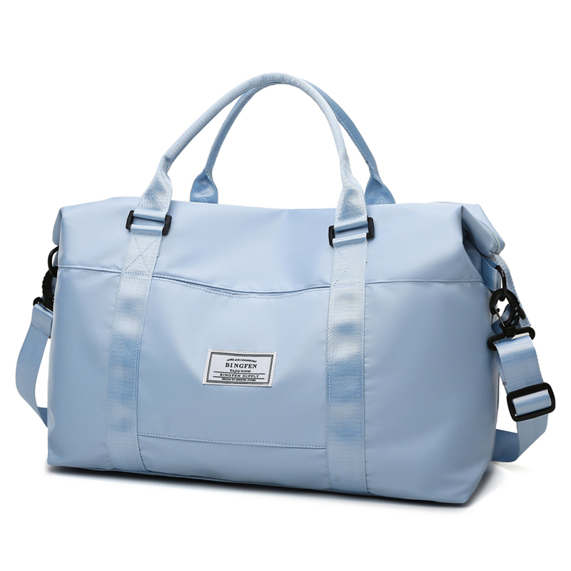 Custom Travelling Duffle Bag Ladies Duffel Gym Bag Sports Luggage Travel Bags for Men Women with Sho(图10)