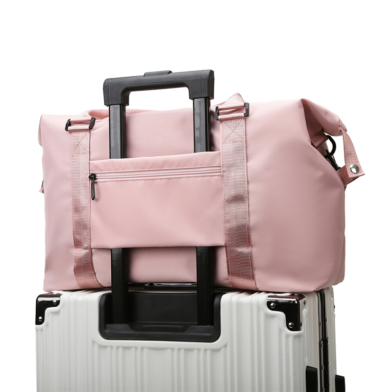 Custom Travelling Duffle Bag Ladies Duffel Gym Bag Sports Luggage Travel Bags for Men Women with Sho(图14)