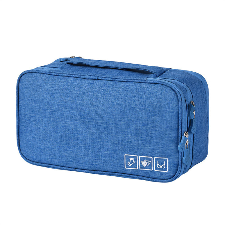 Customized Nylon Mesh Eco Friendly Bra Storage Bag Trunk Organizer Bag Underwear Bag Organizer(图4)
