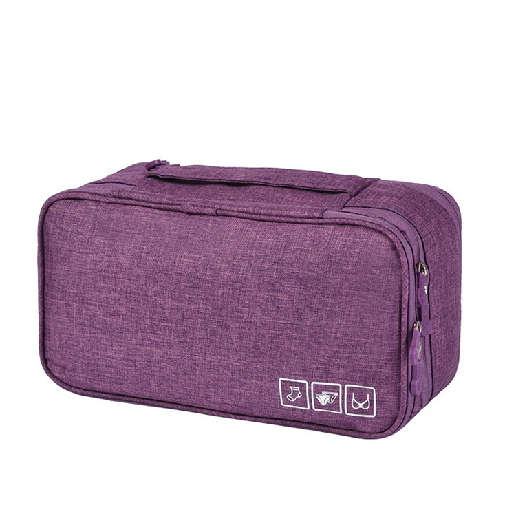 Customized Nylon Mesh Eco Friendly Bra Storage Bag Trunk Organizer Bag Underwear Bag Organizer(图5)