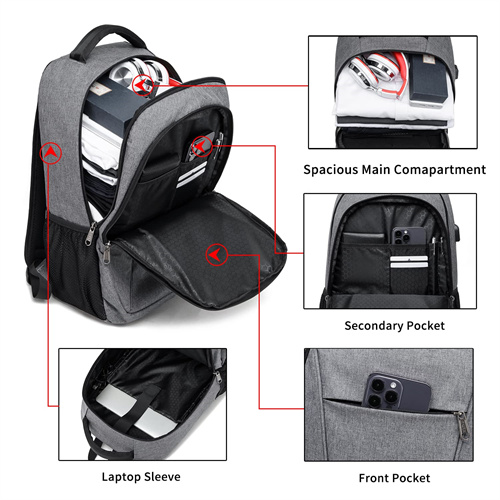Anti-Theft Travel Laptop Backpack(图4)